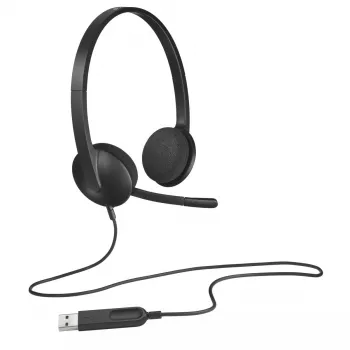 LOGITECH H340 - USB - Headset - Schwarz