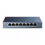 TP-Link 8-Port 10/100/1000Mbps Desktop Network Switch, Unmanaged, Gigabit Ethernet (10/100/1000), Full Duplex