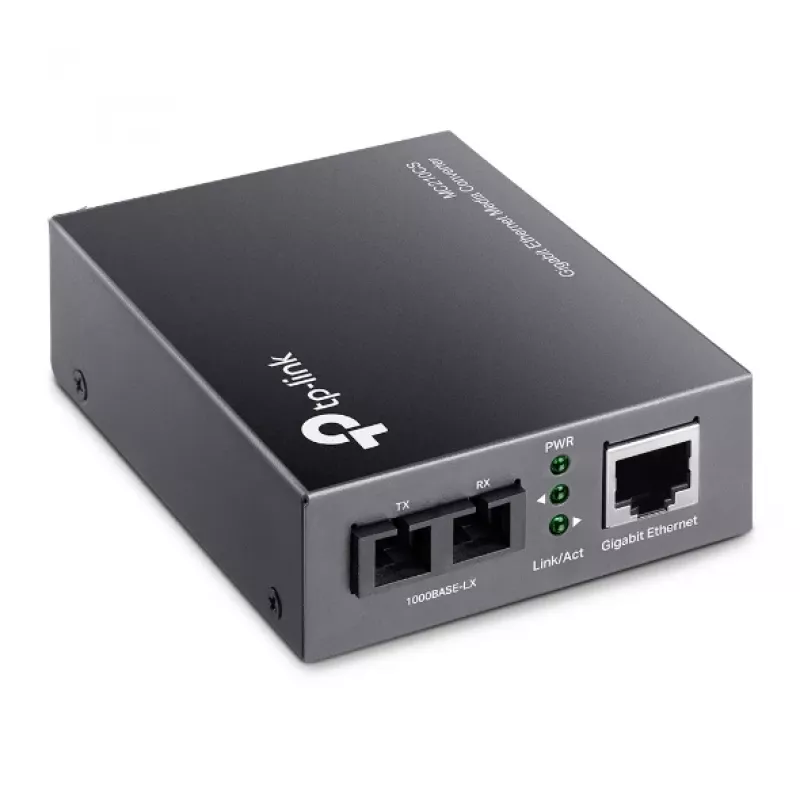 Media Converter TP-Link MC210CS, Gigabit, 1000 Mbit/s, SC-Stecker