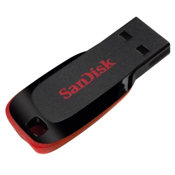 USB-Flash-Laufwerk SanDisk 64 GB USB Type-A 2.0 Cruzer Blade