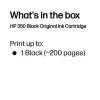 HP 350 Original schwarze Tintenpatrone