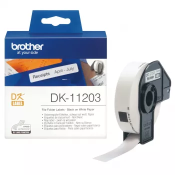 Aktenordner-Etiketten Brother DK11203