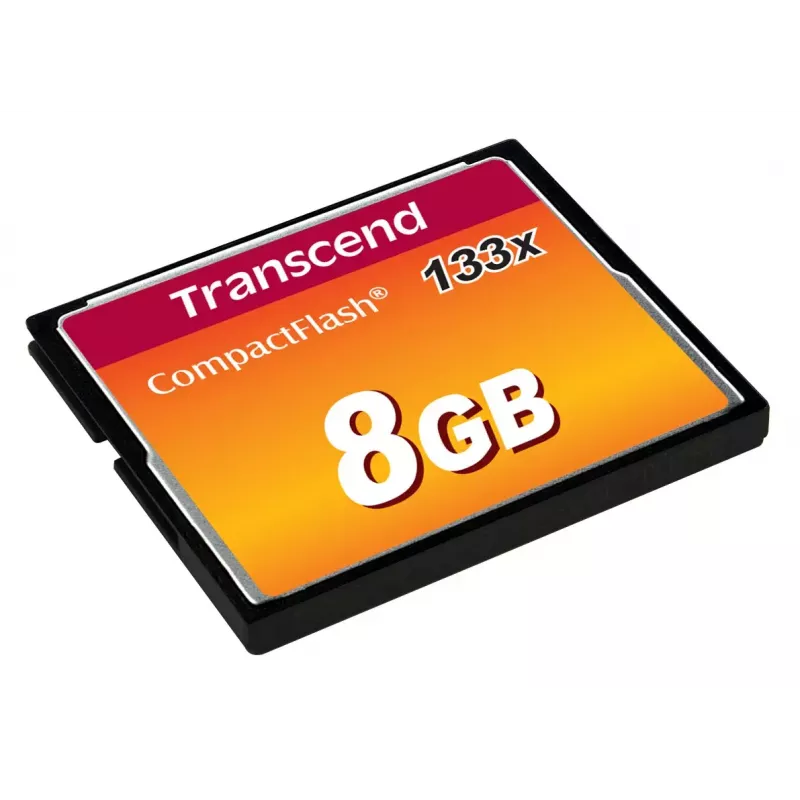CompactFlash-Karte Transcend TS8GCF133, 8GB, 50MB/s Lesen, 20MB/s Schreiben
