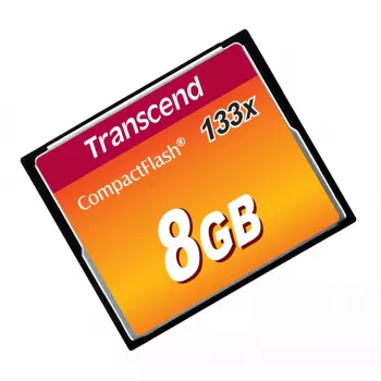CompactFlash-Karte Transcend TS8GCF133, 8GB, 50MB/s Lesen, 20MB/s Schreiben