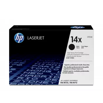 HP 14X Schwarz Original LaserJet Tonerkassette mit hoher Reichweite, 17500 Seiten, Schwarz, 1 Stk.