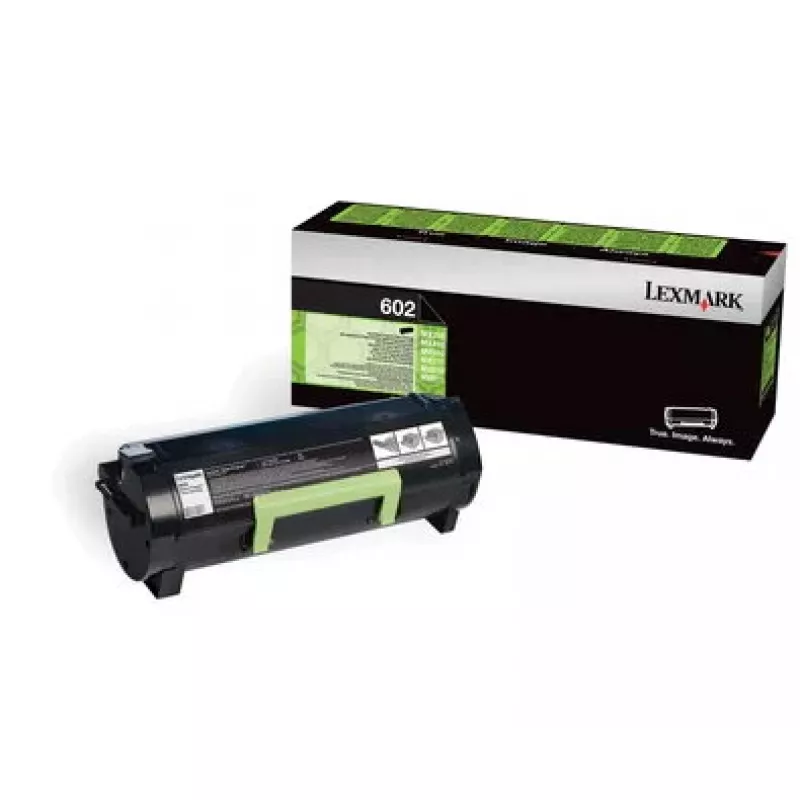 Lexmark 602 Tonerkartusche, 2000 Seiten, Schwarz
