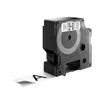 DYMO Authentic D1 Labels | Schwarzdruck auf Weiß | 24 mm x 7 m | Selbstklebende Etiketten für LabelManager Etikettendrucker