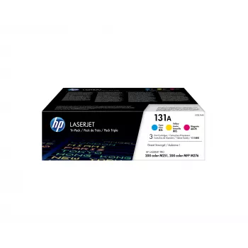 HP 131A 3er-Pack Cyan/Magenta/Gelb Original LaserJet Tonerkartuschen