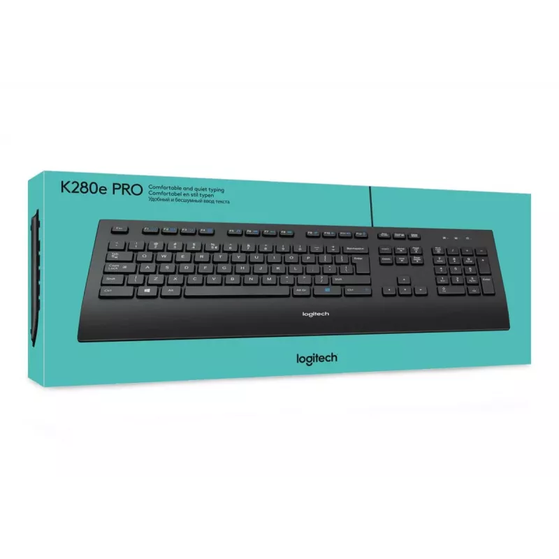 LOGITECH Kabelgebundene Tastatur K280e - Qwerty Us Int'l