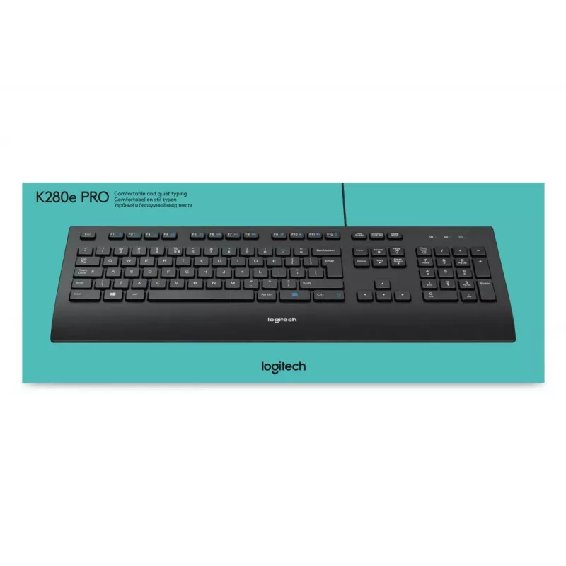 LOGITECH Kabelgebundene Tastatur K280e - Qwerty Us Int'l