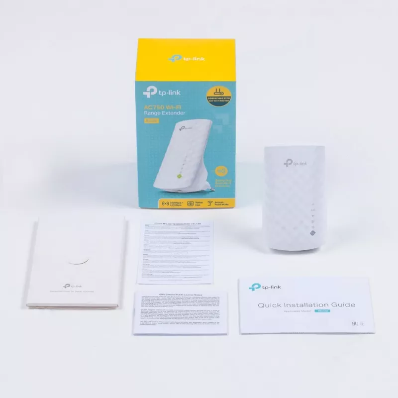 TP-Link RE200 Netzwerk-Extender Netzwerk-Repeater Weiß 10, 100 Mbit/s