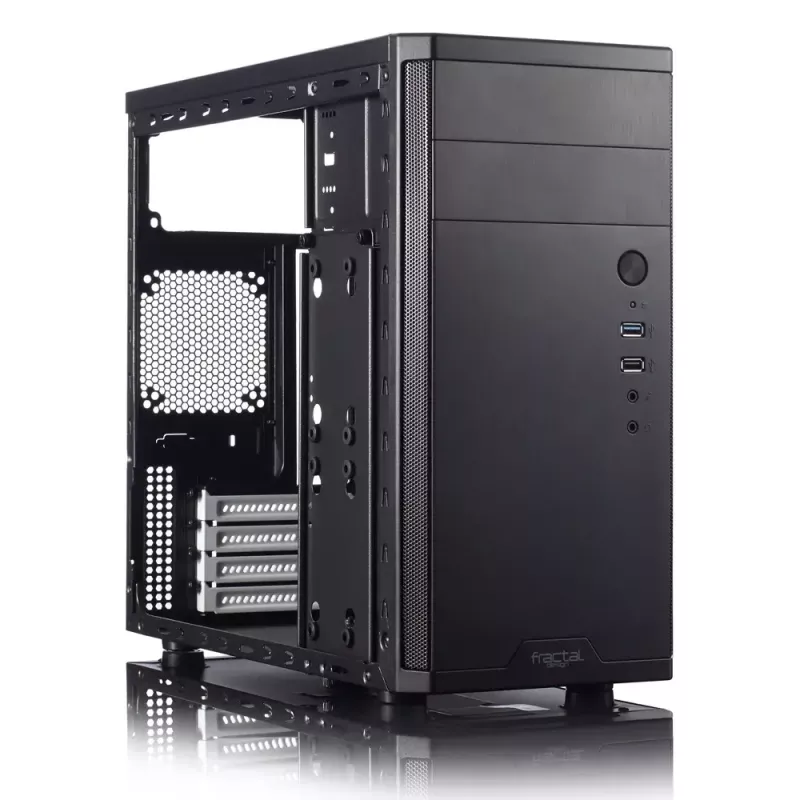 PC-Gehäuse Fractal Design Core 1100 Mini Tower Schwarz
