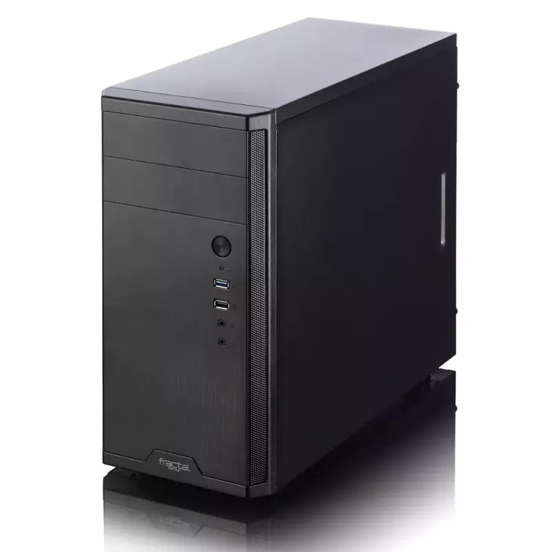 PC-Gehäuse Fractal Design Core 1100 Mini Tower Schwarz