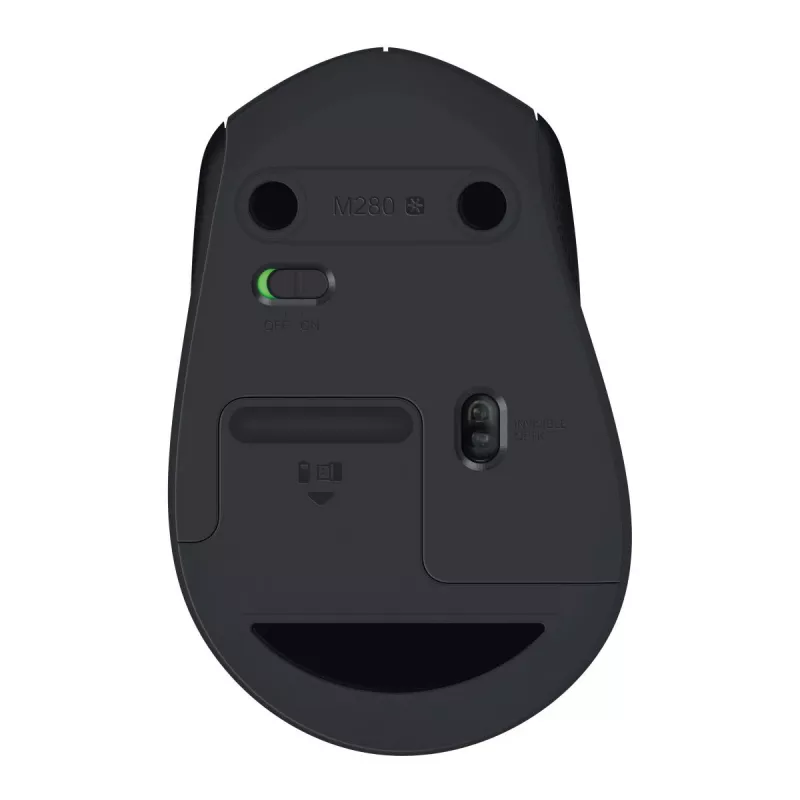 LOGITECH Wireless Mouse M280-schwarz 2.4GHz