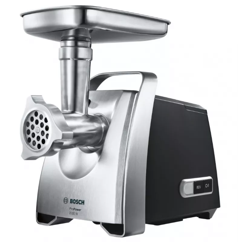 Bosch MFW68660 Fleischwolf 800 W Schwarz, Chrom