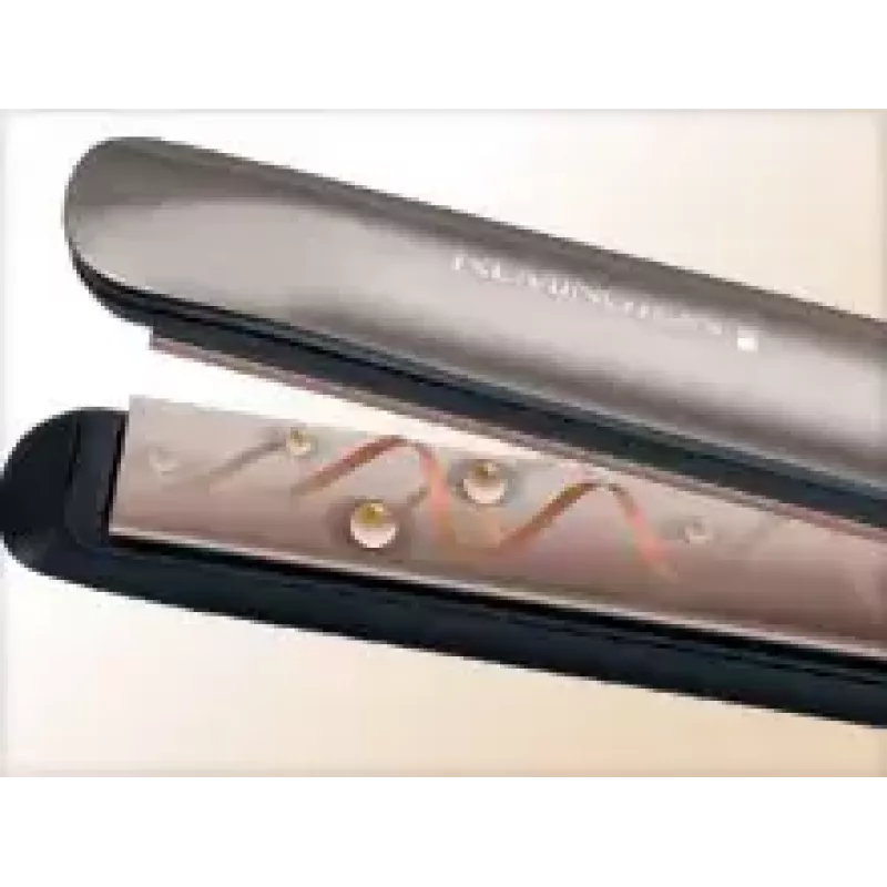 Glätteisen Remington S8590 — Keramikplatten, 11 cm, 160–230 °C, 5 Heizstufen, Warmes Bronze