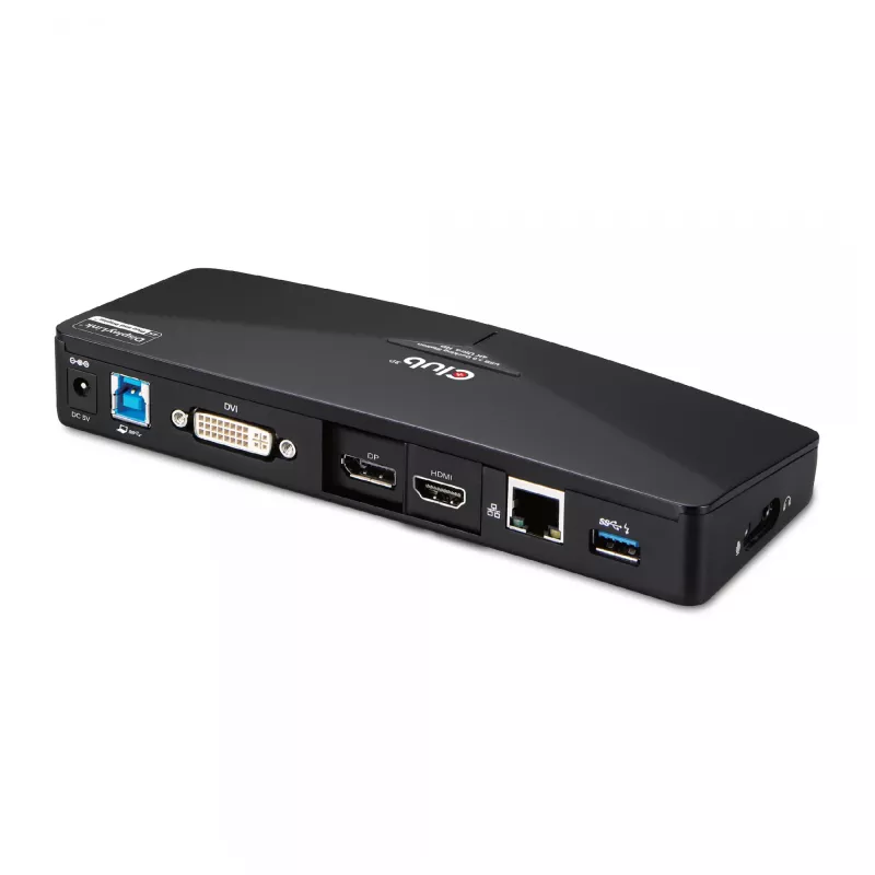 CLUB3D CSV-3103D The Club 3D Universal USB 3.1 Gen 1 UHD 4K Dockingstation DisplayLink™