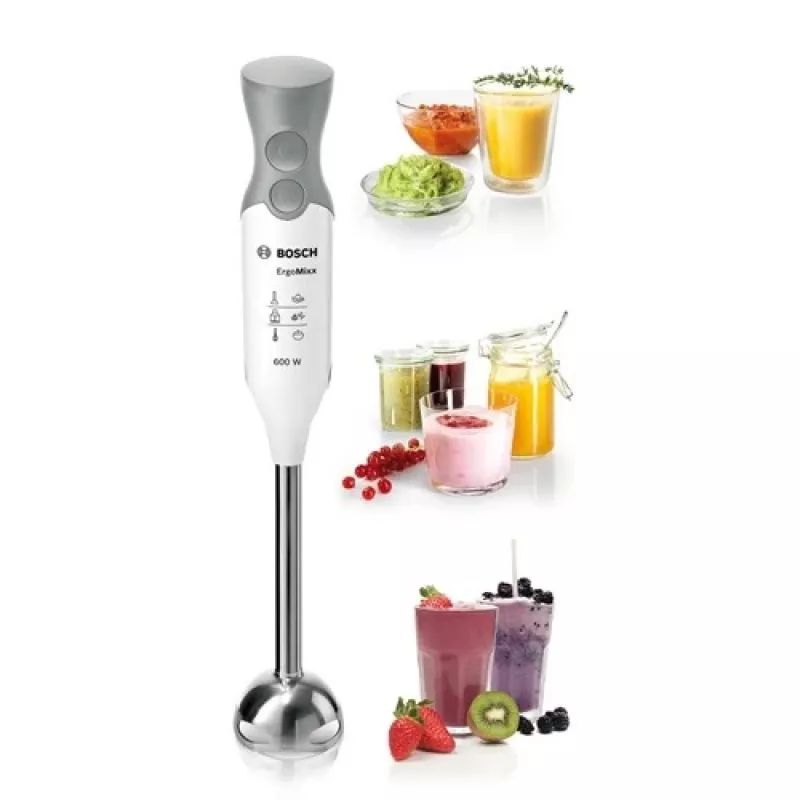 Bosch MSM66110 blender Stabmixer 600 W Grau, Weiß