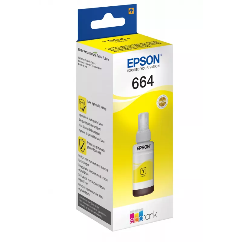 Epson 664 Ecotank Gelb Tintenflasche (70 ml)