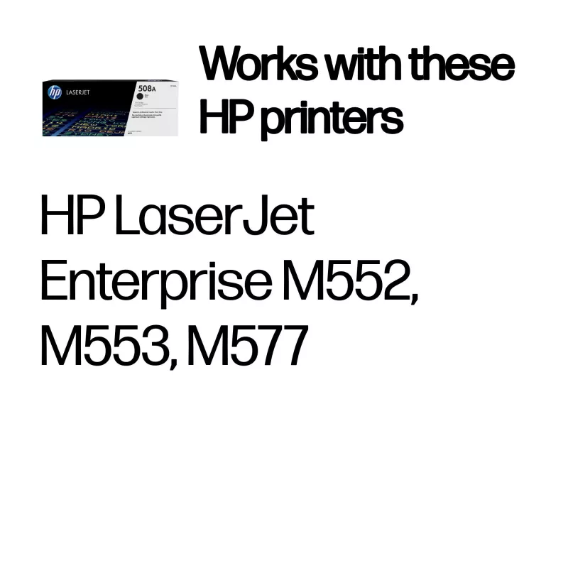 Toner Cartridge HP 508A Black CF360A 6000 Seiten