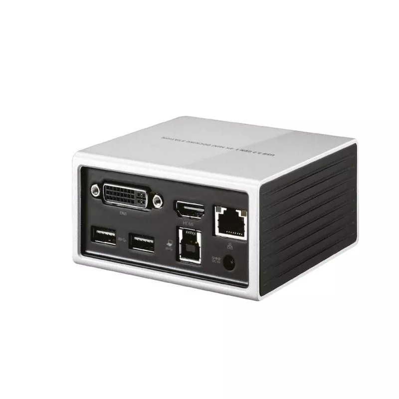 CLUB3D USB 3.2 Gen 1 4K UHD bei 30Hz Mini Docking Station Ultra-slim Design