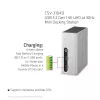 CLUB3D USB 3.2 Gen 1 4K UHD bei 30Hz Mini Docking Station Ultra-slim Design