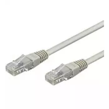 Netzwerkkabel Goobay CAT 6-100 UTP RJ-45 1 m Grau