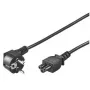 Kabel Goobay NK 114 S-180 Schwarz 1,8 m
