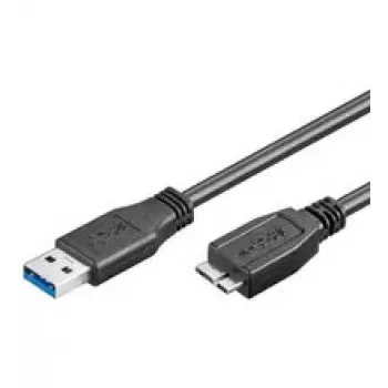 USB-Kabel Goobay 1 m USB 3.0 A/micro-B Schwarz