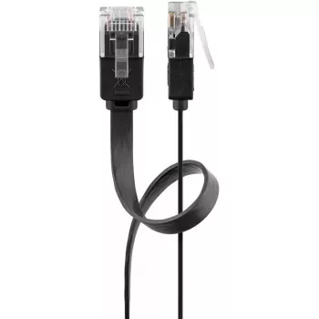 Netzwerkkabel Goobay 95387 RJ-45 Cat6 5 m Schwarz