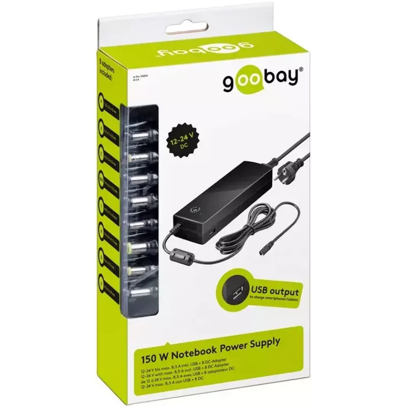 Notebook-Netzteil Goobay 134,5 W