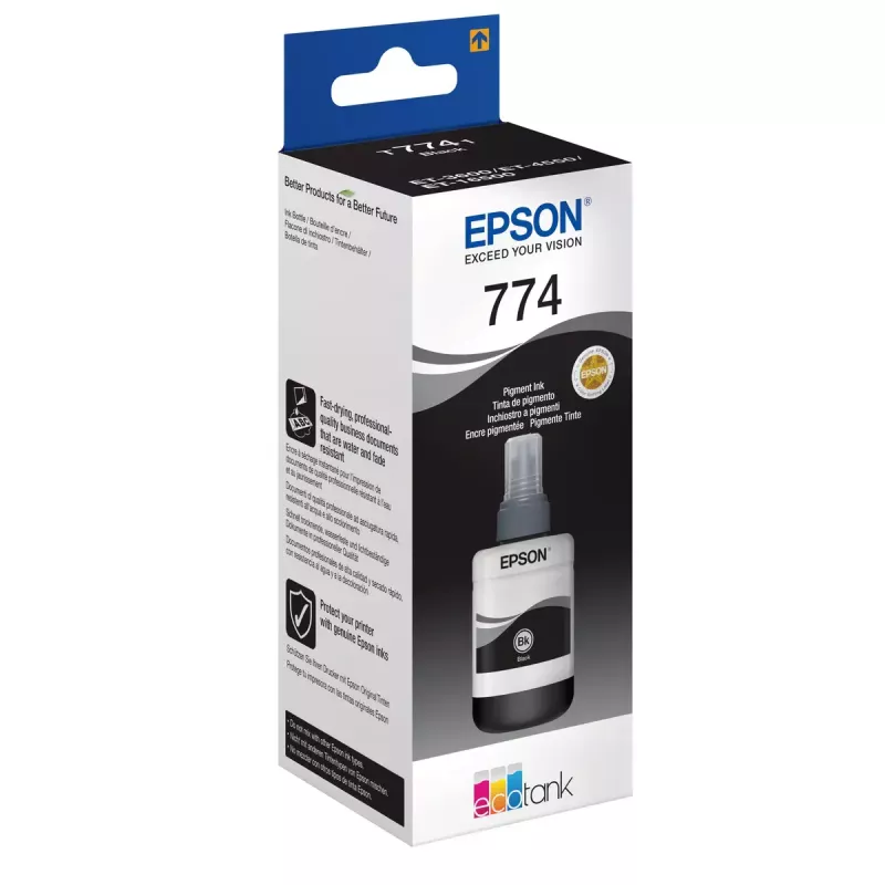 Epson T7741 Pigment-Schwarz Tintenflasche 1x 140 ml