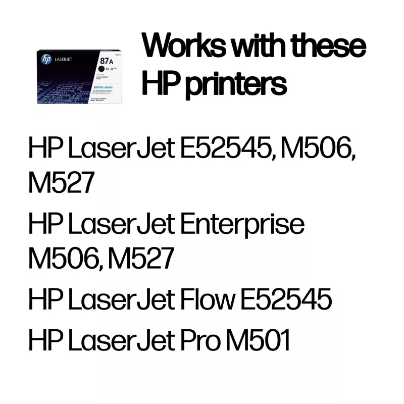 Toner HP 87A Schwarz Original LaserJet 8550 Seiten Schwarz