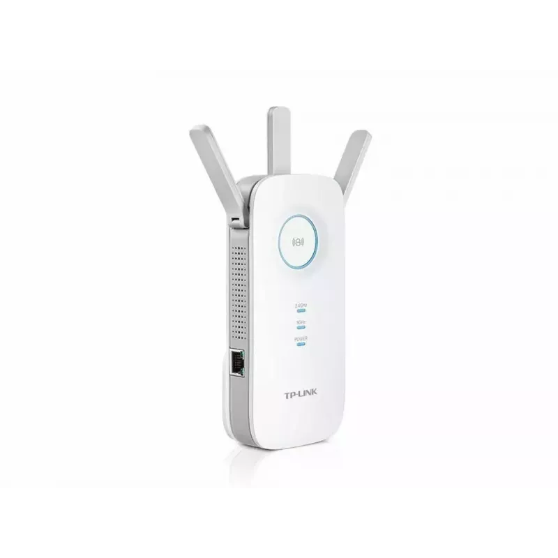 TP-LINK Extender RE450 802.11ac, 2,4 GHz/5 GHz, 450+1300 Mbit/s, 10/100/1000 Mbit/s, Ethernet LAN (RJ-45) Anschlüsse 1, Antennentyp 3x extern