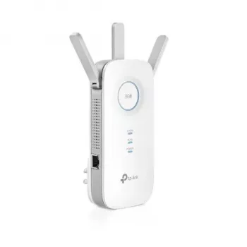 TP-LINK Extender RE450 802.11ac, 2,4 GHz/5 GHz, 450+1300 Mbit/s, 10/100/1000 Mbit/s, Ethernet LAN (RJ-45) Anschlüsse 1, Antennentyp 3x extern