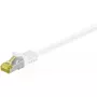 Netzwerkkabel Goobay RJ45-Verbindungskabel CAT 6A S/FTP 1 m Weiß