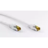 Netzwerkkabel Goobay RJ45 Patchkabel CAT 6A S/FTP 2 m Weiß