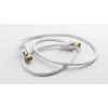 Netzwerkkabel Goobay RJ45 Patchkabel CAT 6A S/FTP 2 m Weiß