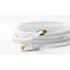 Netzwerkkabel Goobay RJ45 Patchkabel CAT 6A S/FTP 2 m Weiß
