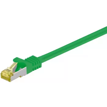 Netzwerkkabel Goobay RJ45 Patchkabel CAT 6A S/FTP 3m Grün
