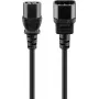 Goobay Verlängerungskabel C13-Buchse C14-Stecker 3 m Schwarz
