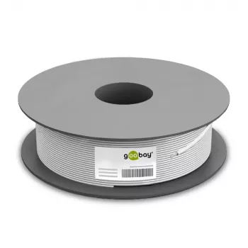 Netzwerkkabel Goobay 96094 Grau 100 m Cat6a S/FTP