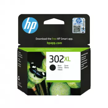 HP 302XL Original Tintenpatrone Schwarz mit hoher Reichweite, Schwarz, 1 St., 430 Seiten