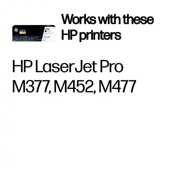 HP 410X High Yield Schwarz Original LaserJet Tonerkartusche