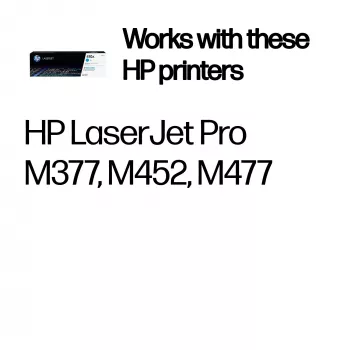 Toner-Kartusche HP CF411A M452DN 2300 Seiten Cyan
