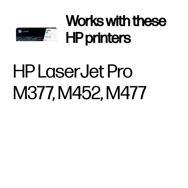 Toner-Kartusche HP CF411A M452DN 2300 Seiten Cyan