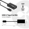 USB 3.1 Type C auf VGA Active Adapter CLUB3D CAC-1502
