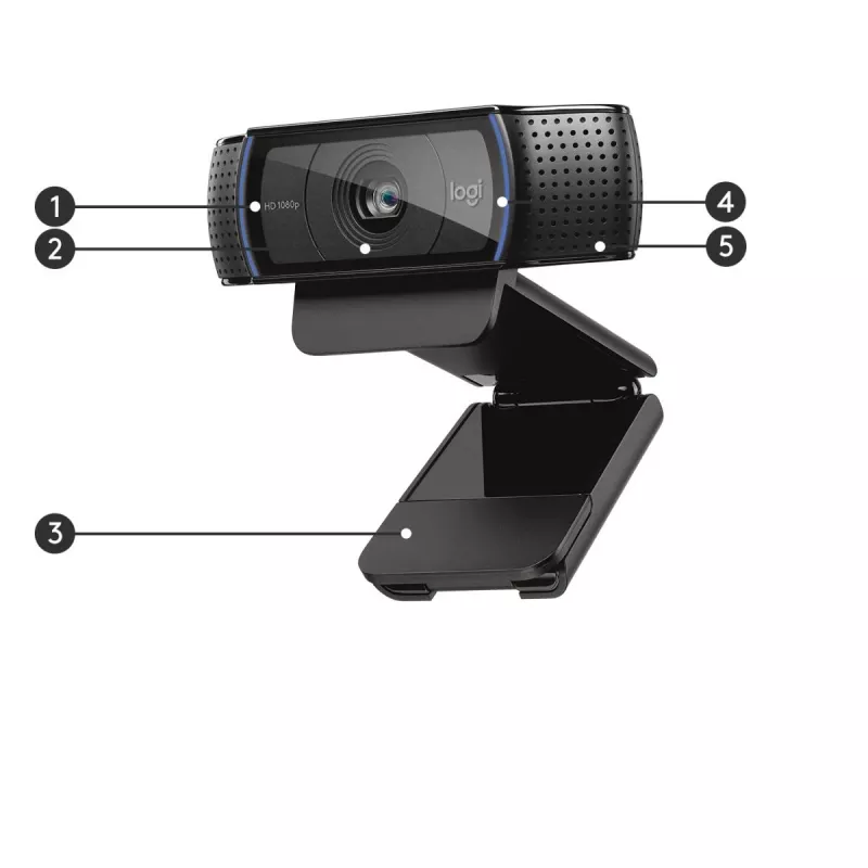 LOGITECH C920 HD Pro Webcam - USB