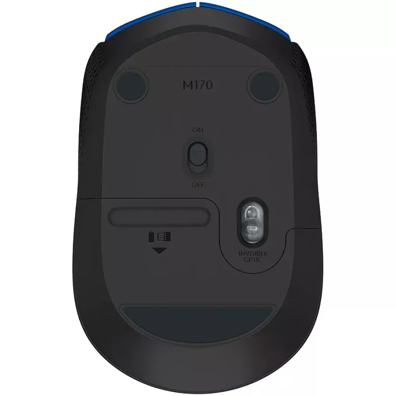 Logitech M171 Maus RF Kabellos Optisch 1000 DPI, Blau