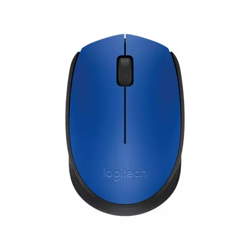 Logitech M171 Maus RF Kabellos Optisch 1000 DPI, Blau